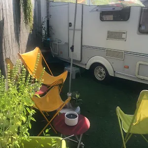 Camping Gardencaravan Near In Green Area 